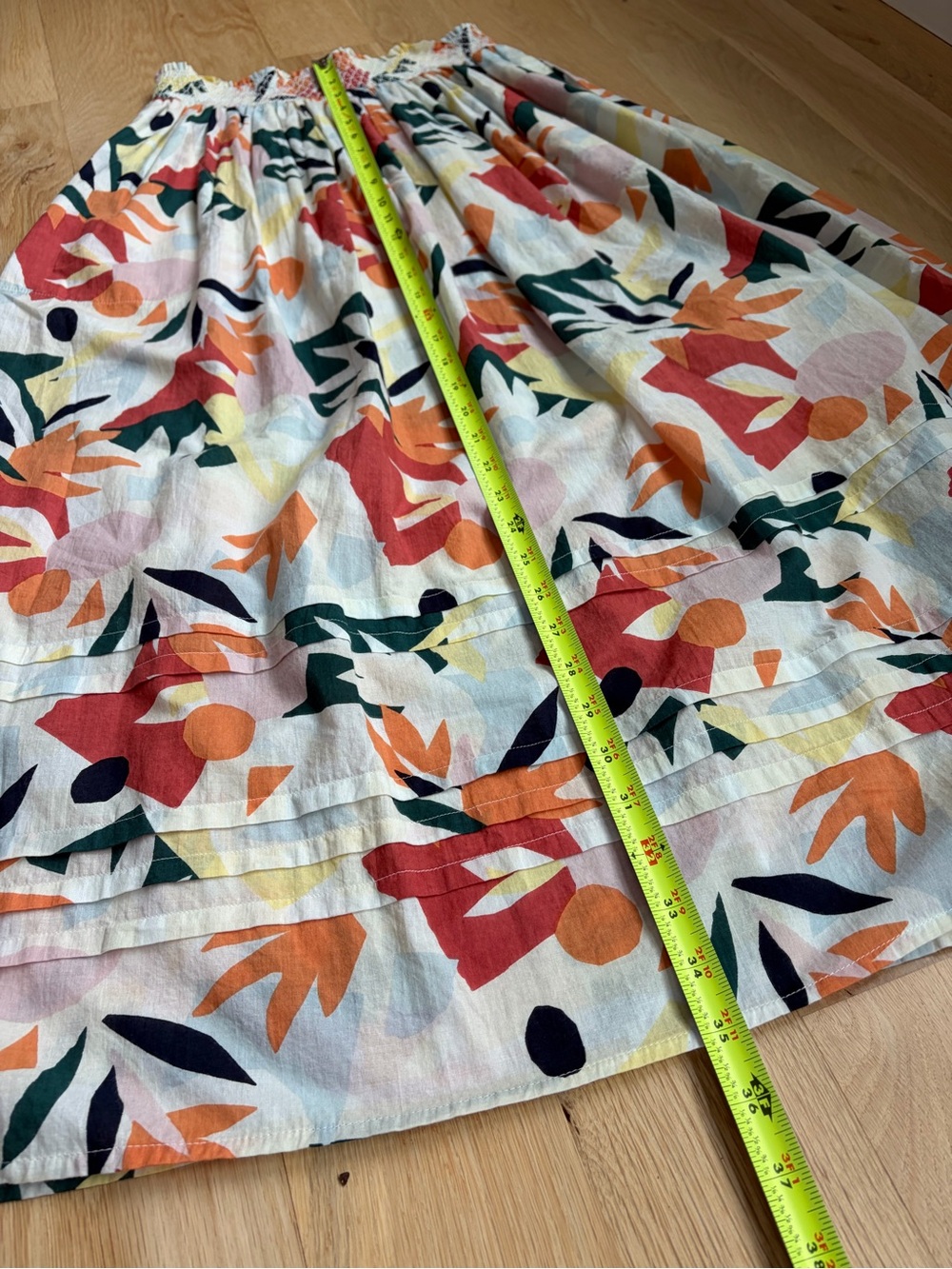 Lilla P Cotton Voile Maxi Skirt - Picture 9 of 9